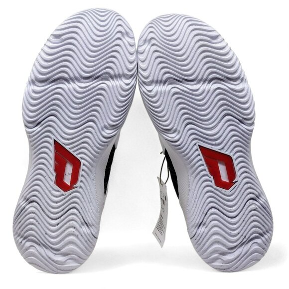 Adidas Dame Certified EXTPLY 2.0 Trail Blazers Shoes Red GY8965 Men's Size 9.5 - Picture 7 of 8